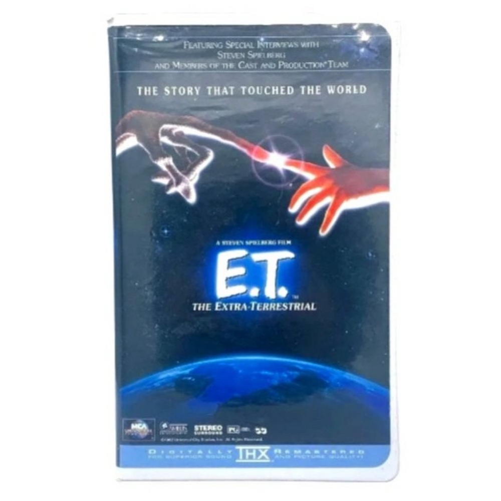 E.T. VHS Movie 1982